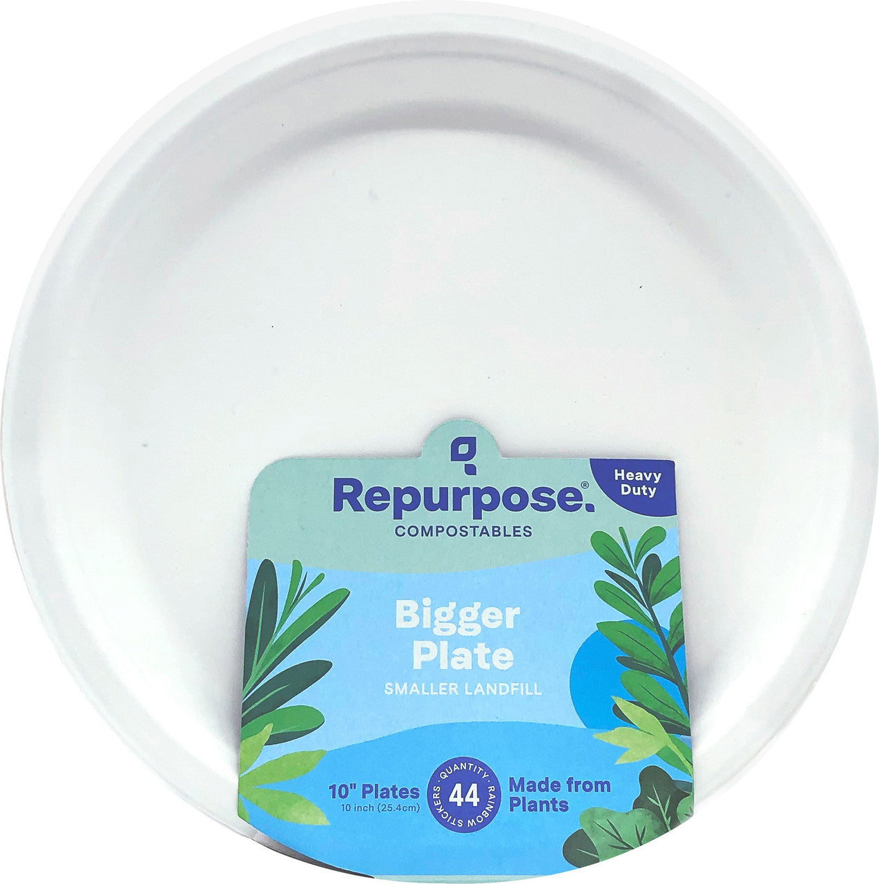 RPURP PLATES COMPST 10IN ( 6 X 44 CT )-1