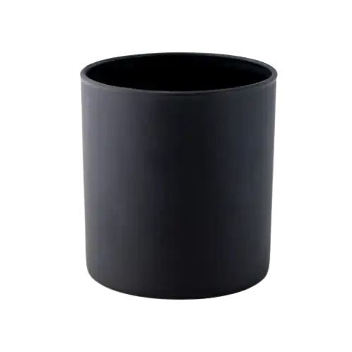 Symphony 7 oz Candle Jar with Matte Black Spray, Case of 36-0