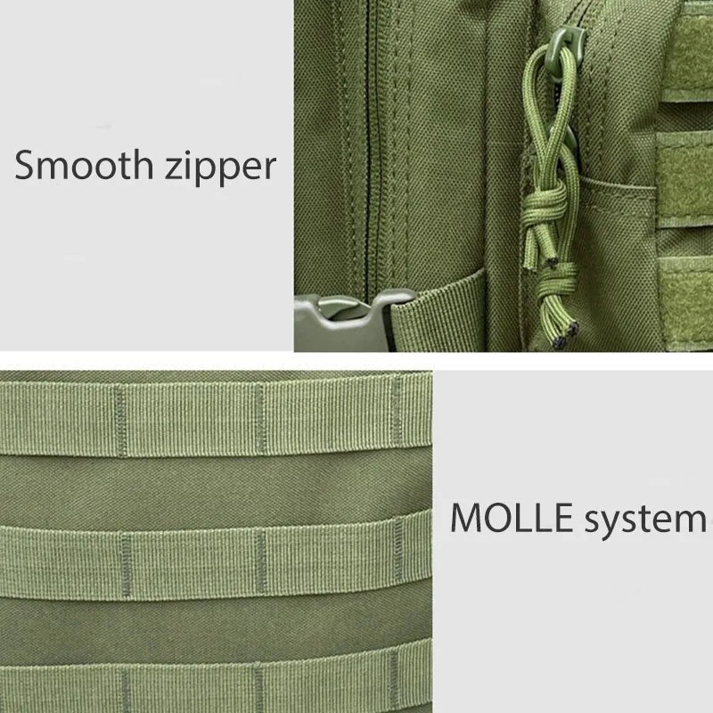 Outdoor Tactical Backpack Mountaineering Hiking Multifunctional Large