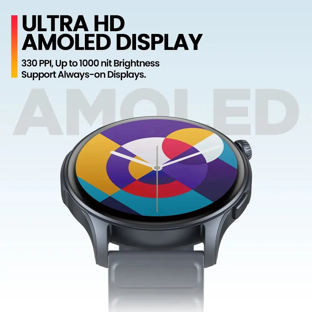 New Zeblaze Btalk 3 PRO Smart Watch 1.43" AMOLED Display Bluetooth