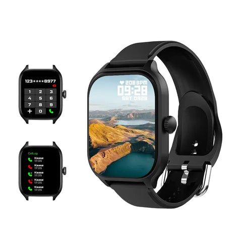 LAXASFIT H9 and H6 Smartwatch Dial to Answer Calls Calorie Tracking