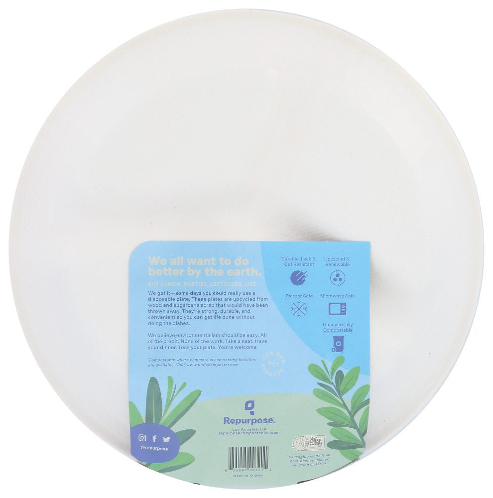 RPURP PLATES SECTL 10 IN ( 12 X 20 CT   )-1